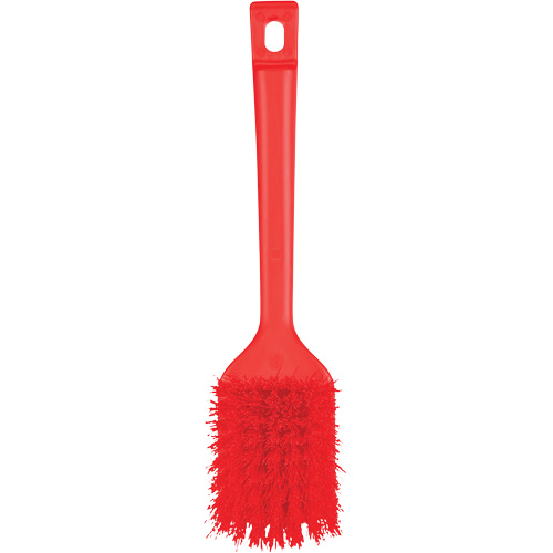 Brosse &agrave; manche court ColorCore, Soies Ferme, Longueur de 12", Rouge R.M.G. Prévention