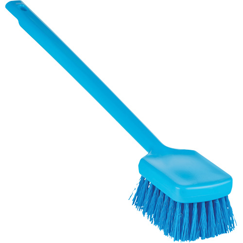 Brosse &agrave; manche long ColorCore, Soies Ferme, Longueur de 20", Bleu R.M.G. Prévention