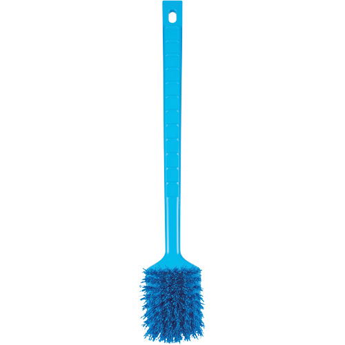 Brosse &agrave; manche long ColorCore, Soies Ferme, Longueur de 20", Bleu R.M.G. Prévention