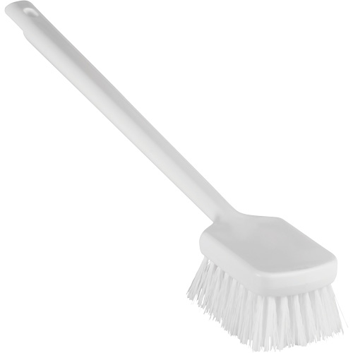 Brosse &agrave; manche long ColorCore, Soies Ferme, Longueur de 20", Blanc R.M.G. Prévention