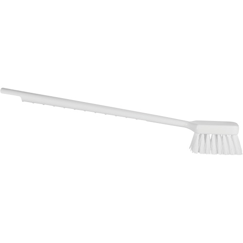 Brosse &agrave; manche long ColorCore, Soies Ferme, Longueur de 20", Blanc R.M.G. Prévention