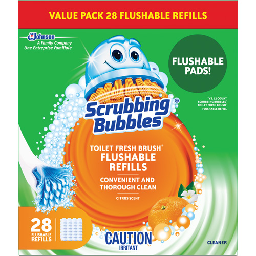 Scrubbing Bubbles&reg; Fresh Brush&reg; Toilet Brush Refills, Refill R.M.G. Prévention