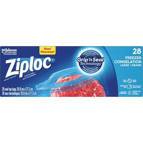 Ziploc&reg; Freezer Bags R.M.G. Prévention