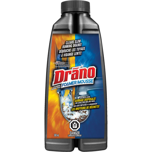 D&eacute;boucheur moussant Drano Dual-Force R.M.G. Prévention