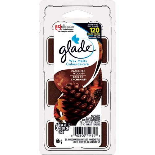 Glade&reg; Air Freshener Melts, Cashmere Woods&reg; R.M.G. Prévention