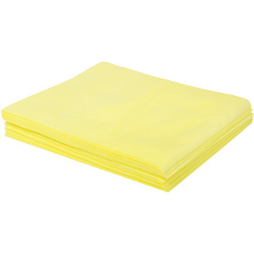 Chiffon &agrave; poussi&egrave;re trait&eacute; &agrave; l'huile pour service moyen TaskBrand, Polyester, Jaune R.M.G. Prévention