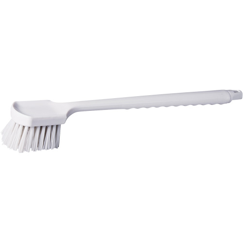 Long Handle Pot Brush, 20" L, Polypropylene Bristles, White R.M.G. Prévention