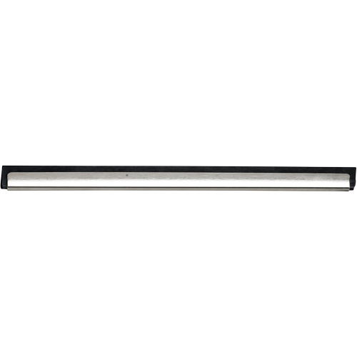 Caoutchouc et canal de raclette pour fen&ecirc;tre, 18", Caoutchouc, Cadre Acier inoxydable R.M.G. Prévention