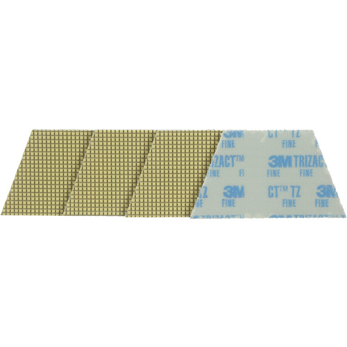 Trizact Diamond TZ Abrasive Pad, Grinding/Polish, Blue R.M.G. Prévention