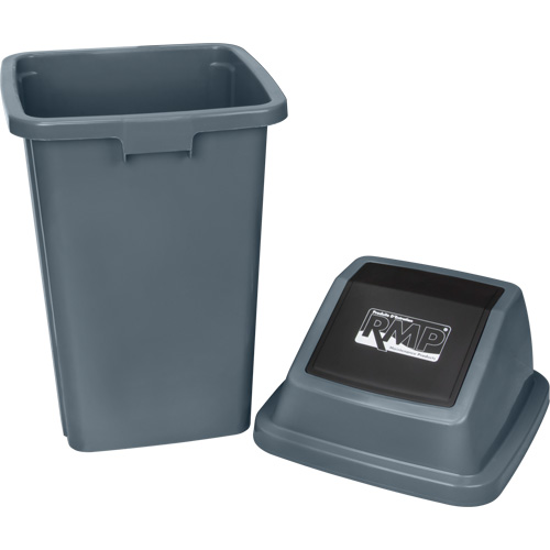 Garbage Can, Plastic, 26 US gal. R.M.G. Prévention