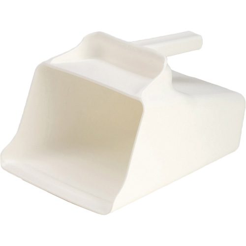 Mega Scoop, Plastic, White, 128 oz. R.M.G. Prévention