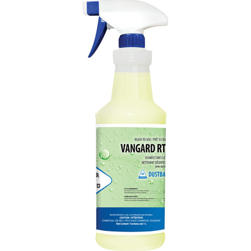 D&eacute;sinfectant pr&ecirc;t &agrave; l'emploi Vanguard, 1 L, Bouteille &agrave; g&acirc;chette R.M.G. Prévention