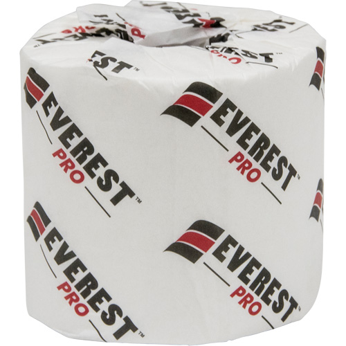 Everest Pro Toilet Paper, 1 Ply, 1000 Sheets/Roll, 250' Length, White R.M.G. Prévention