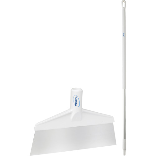 Grattoir &agrave; plancher avec manche, Blanc, 9-3/5" la x 55-9/10" lo R.M.G. Prévention