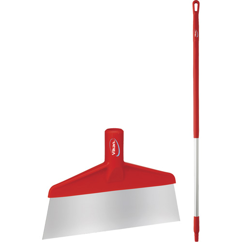 Floor Scraper with Handle, Red, 9-3/5" W x 55-9/10" L R.M.G. Prévention