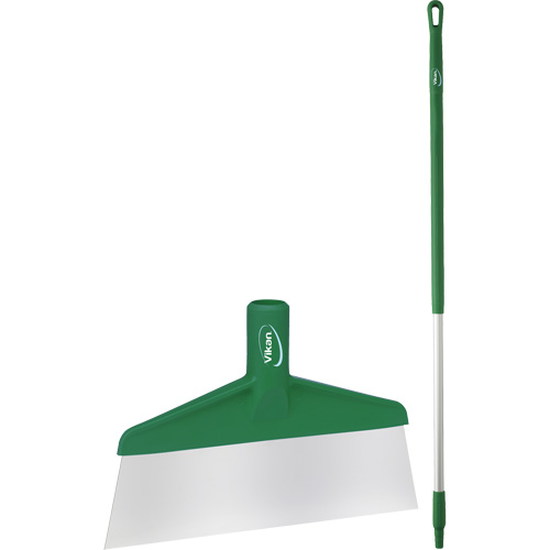 Grattoir &agrave; plancher avec manche, Vert, 9-3/5" la x 55-9/10" lo R.M.G. Prévention