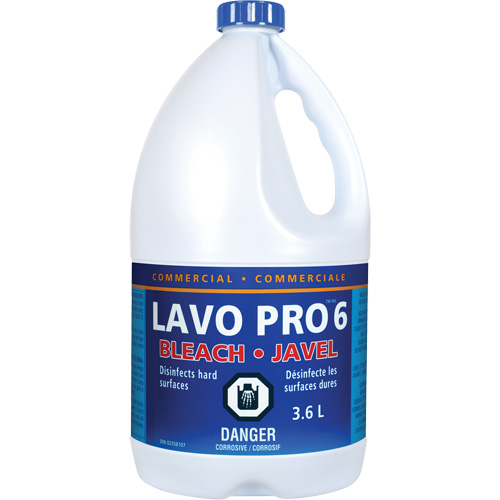 Liquid Bleach, 3.6 L, Jug R.M.G. Prévention