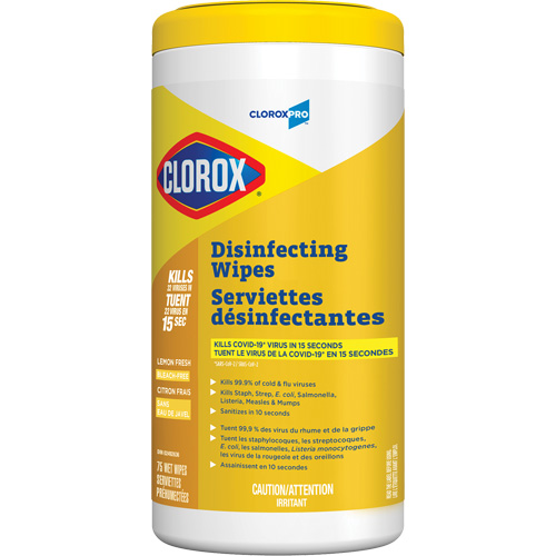 Disinfecting Wipes, 75 Count R.M.G. Prévention