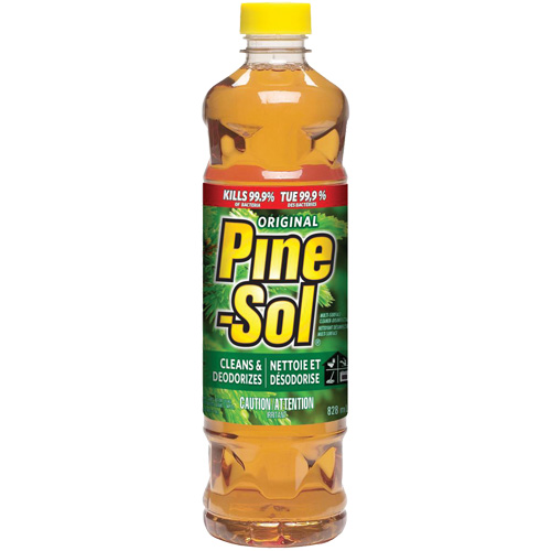 Nettoyant d&eacute;sinfectant tout usage Pine Sol, 828 ml, Bouteille R.M.G. Prévention