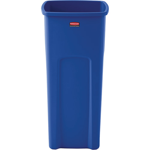 Untouchable&reg; Square Recycling Container, Bulk, Plastic, 23 US gal. R.M.G. Prévention