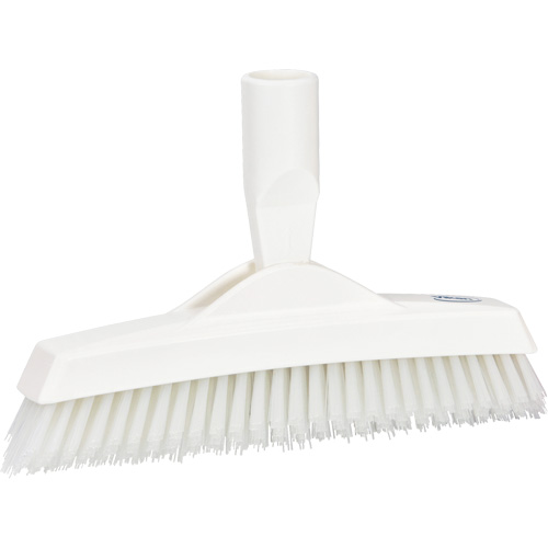 Grout Brush, Stiff Bristles, 9-1/4" Long, White R.M.G. Prévention