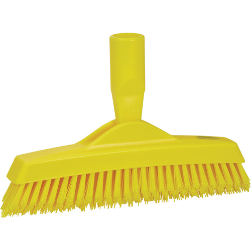 Brosse &agrave; coulis, Soies Ferme, Longueur de 9-1/4", Jaune R.M.G. Prévention