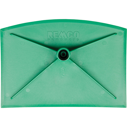T&ecirc;te de binette pour service alimentaire, Vert, 8" la x 11-1/4" lo R.M.G. Prévention
