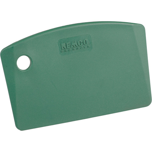 Mini grattoir de paillasse perceptible par d&eacute;tecteur de m&eacute;tal, Vert, 5-1/4" la x 3-2/5" lo R.M.G. Prévention