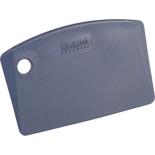 Mini grattoir de paillasse perceptible par d&eacute;tecteur de m&eacute;tal, Bleu, 5-1/4" la x 3-2/5" lo R.M.G. Prévention