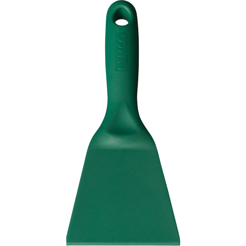Grattoir perceptible par d&eacute;tecteur de m&eacute;tal, Vert, 3" la x 8" lo R.M.G. Prévention