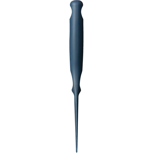 Grand grattoir perceptible par d&eacute;tecteur de m&eacute;tal, Bleu, 4-1/4" la x 10" lo R.M.G. Prévention