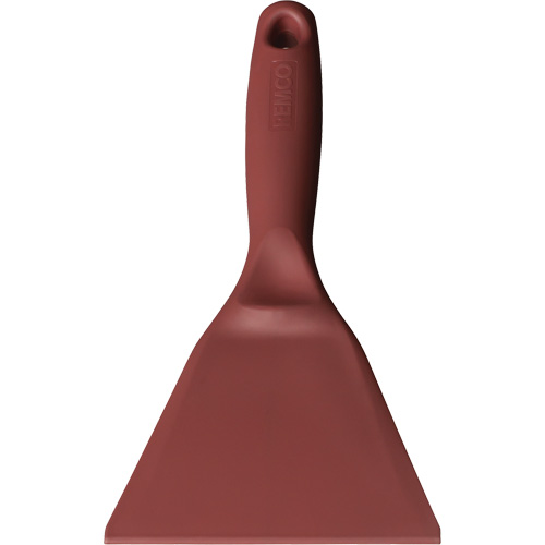 Grand grattoir perceptible par d&eacute;tecteur de m&eacute;tal, Rouge, 4-1/4" la x 10" lo R.M.G. Prévention