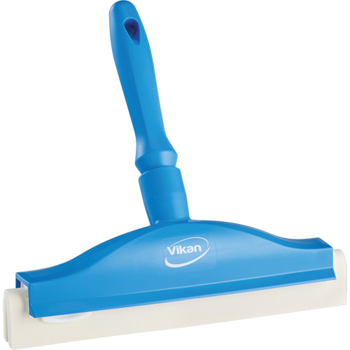 Raclette de paillasse avec lame en mousse, 10", Bleu R.M.G. Prévention