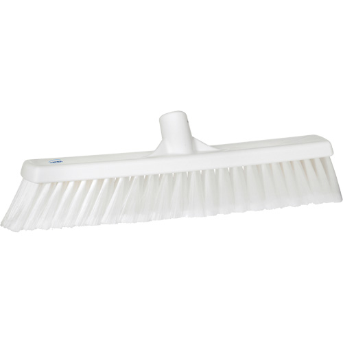 Balai-brosse pour particules fines, Crins Fin/&agrave; bout ouvrant, 16-1/4", Polypropyl&egrave;ne, Blanc R.M.G. Prévention