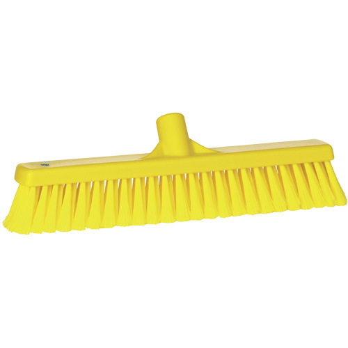 Balai-brosse pour particules fines, Crins Fin/&agrave; bout ouvrant, 16-1/4", Polypropyl&egrave;ne, Jaune R.M.G. Prévention
