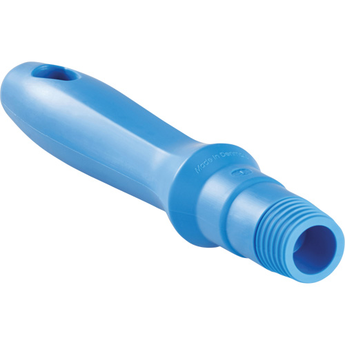 Mini manche, Brosse/Support &agrave; tampon/Grattoir/Raclette, Bleu, Standard, 6-1/4" lo R.M.G. Prévention