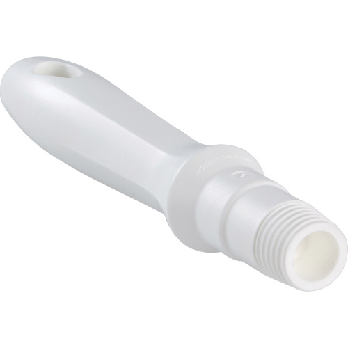 Mini manche, Brosse/Support &agrave; tampon/Grattoir/Raclette, Blanc, Standard, 6-1/4" lo R.M.G. Prévention