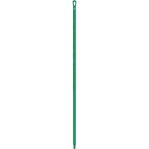 Ultra Hygiene Handle, Broom/Brush/Pad Holder/Scraper/Squeegee, Green, Ergonomic, 67" L R.M.G. Prévention