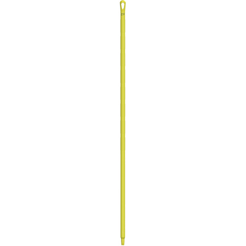 Ultra Hygiene Handle, Broom/Brush/Pad Holder/Scraper/Squeegee, Yellow, Ergonomic, 67" L R.M.G. Prévention
