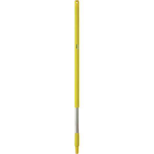 Handle, Broom/Brush/Pad Holder/Scraper/Squeegee, Yellow, Standard, 40" L R.M.G. Prévention