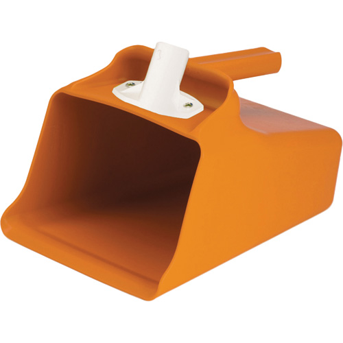 Mega Dipper Scoop, Plastic, Orange, 128 oz. R.M.G. Prévention