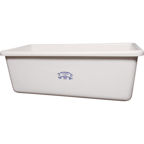 Transport Storage Tub, Plastic, White R.M.G. Prévention