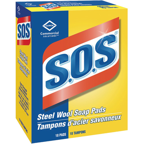 S.O.S&reg; Steel Wool Pads R.M.G. Prévention