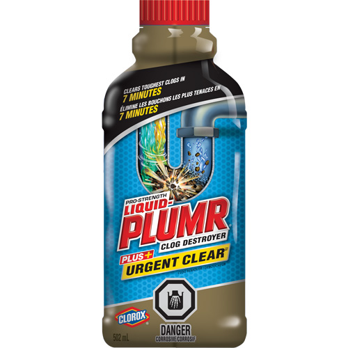Liquid-Plumr&reg; Urgent Clear&reg; Drain Cleaner R.M.G. Prévention