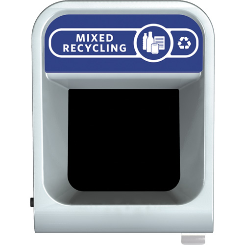 Configure Mixed Recycling Waste Container, Bulk/Curbside/Deskside, Steel, 15 US gal. R.M.G. Prévention