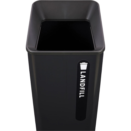 Bac d'ordures destin&eacute;s &agrave; l'enfouissement Sustain, Plastique/Acier, 23 gal. US R.M.G. Prévention