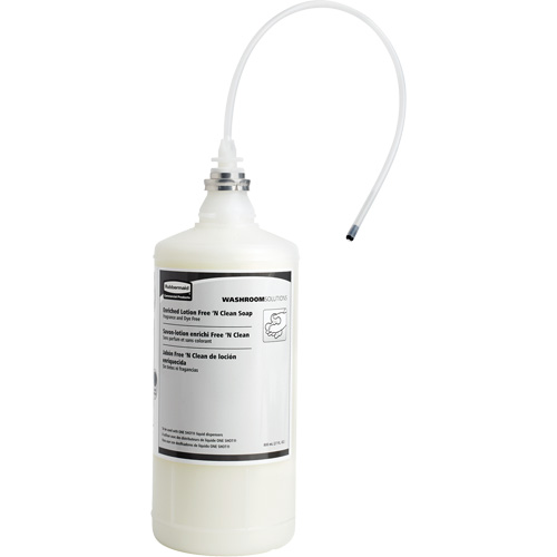OneShot&reg; Dye & Fragrance Free Lotion Hand Soap Refill, Cream, 800 ml, Unscented R.M.G. Prévention
