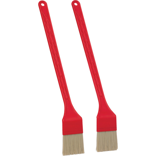 Toaster Brushes, 15-1/2" Long, Red R.M.G. Prévention