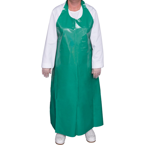 Top Dog 8 Mil. Apron, Polyurethane, 50" L x Green R.M.G. Prévention