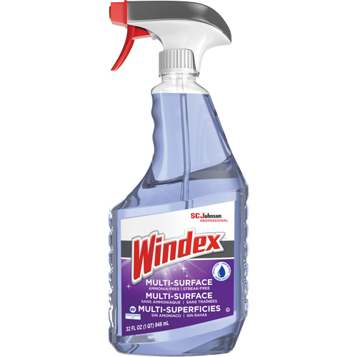Windex&reg; Ammonia-Free Multi-Surface Cleaner, 946 ml, Trigger Bottle R.M.G. Prévention